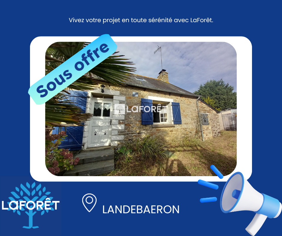 Maison à vendre, 64m², Landebaëron