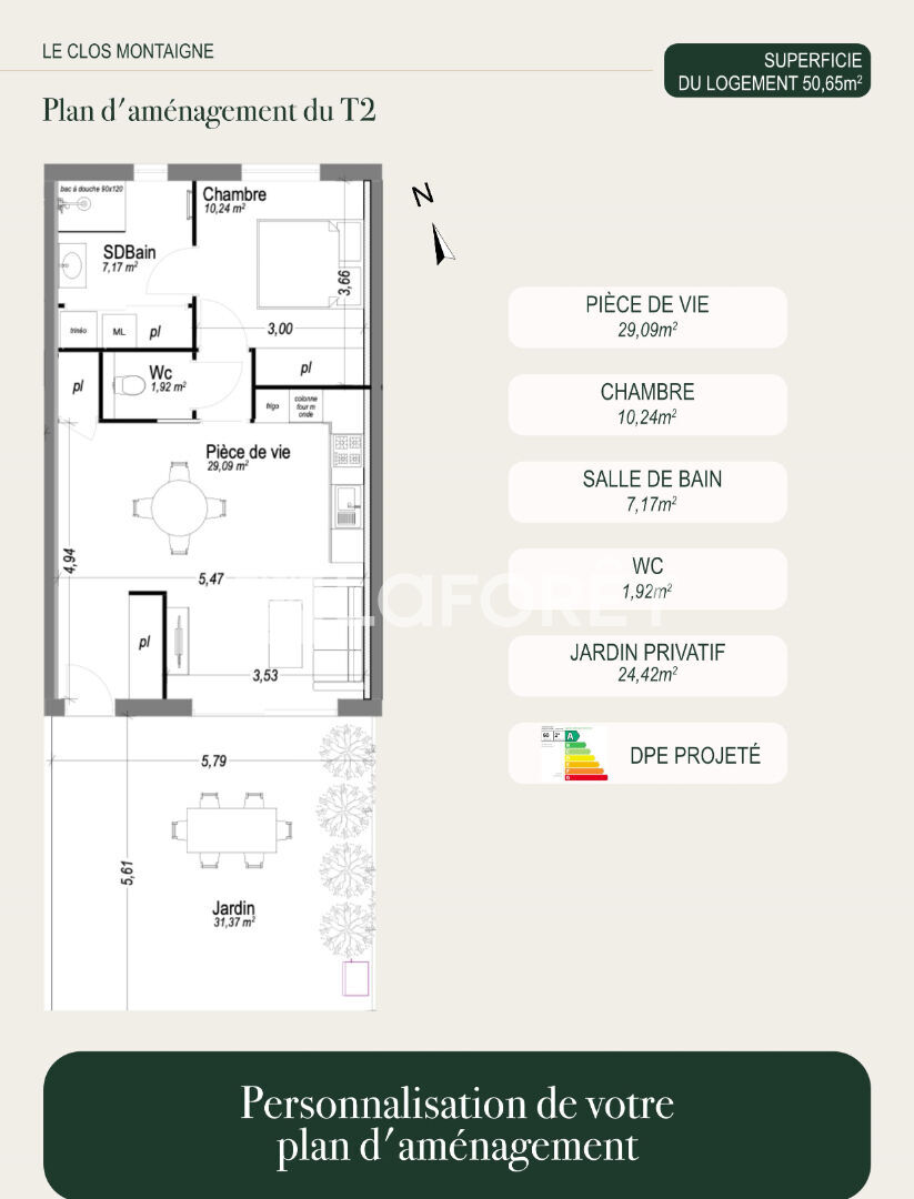 Maison à vendre, 50m², SAINT ETIENNE