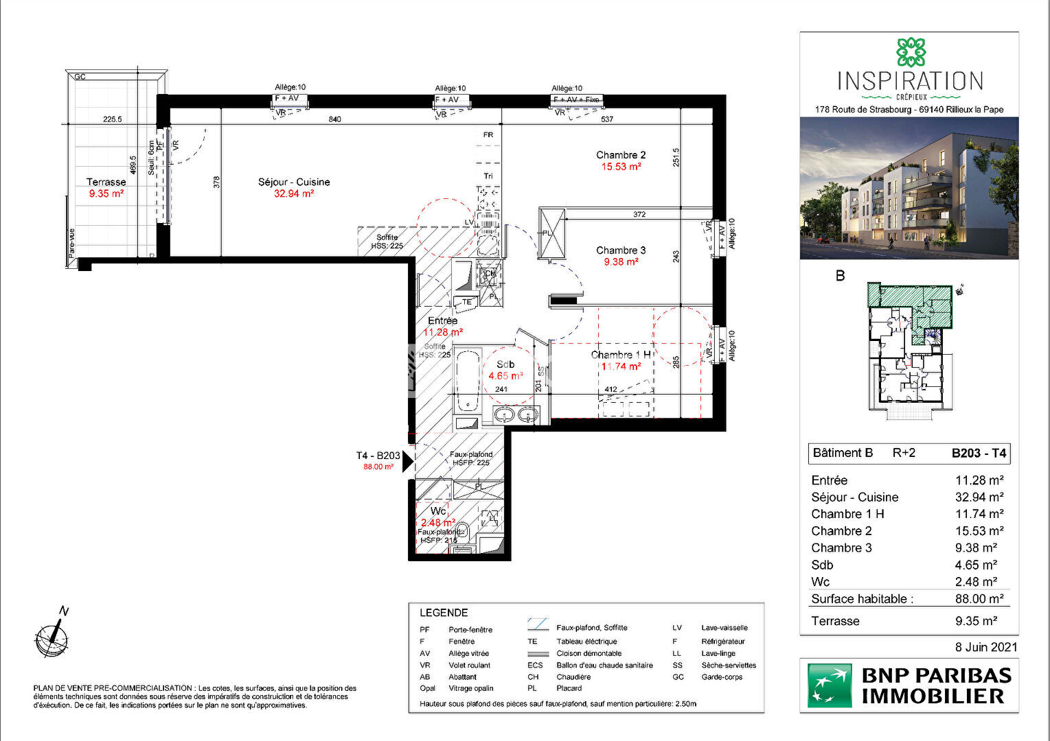 Maison à vendre, 88m², RILLIEUX LA PAPE