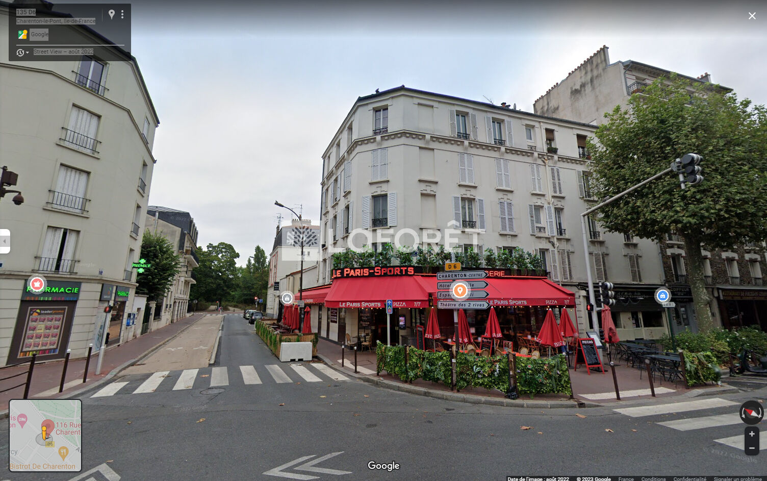 Achat appartement CharentonlePont 2 pièce(s) 30 m² 274 000 € ⇔