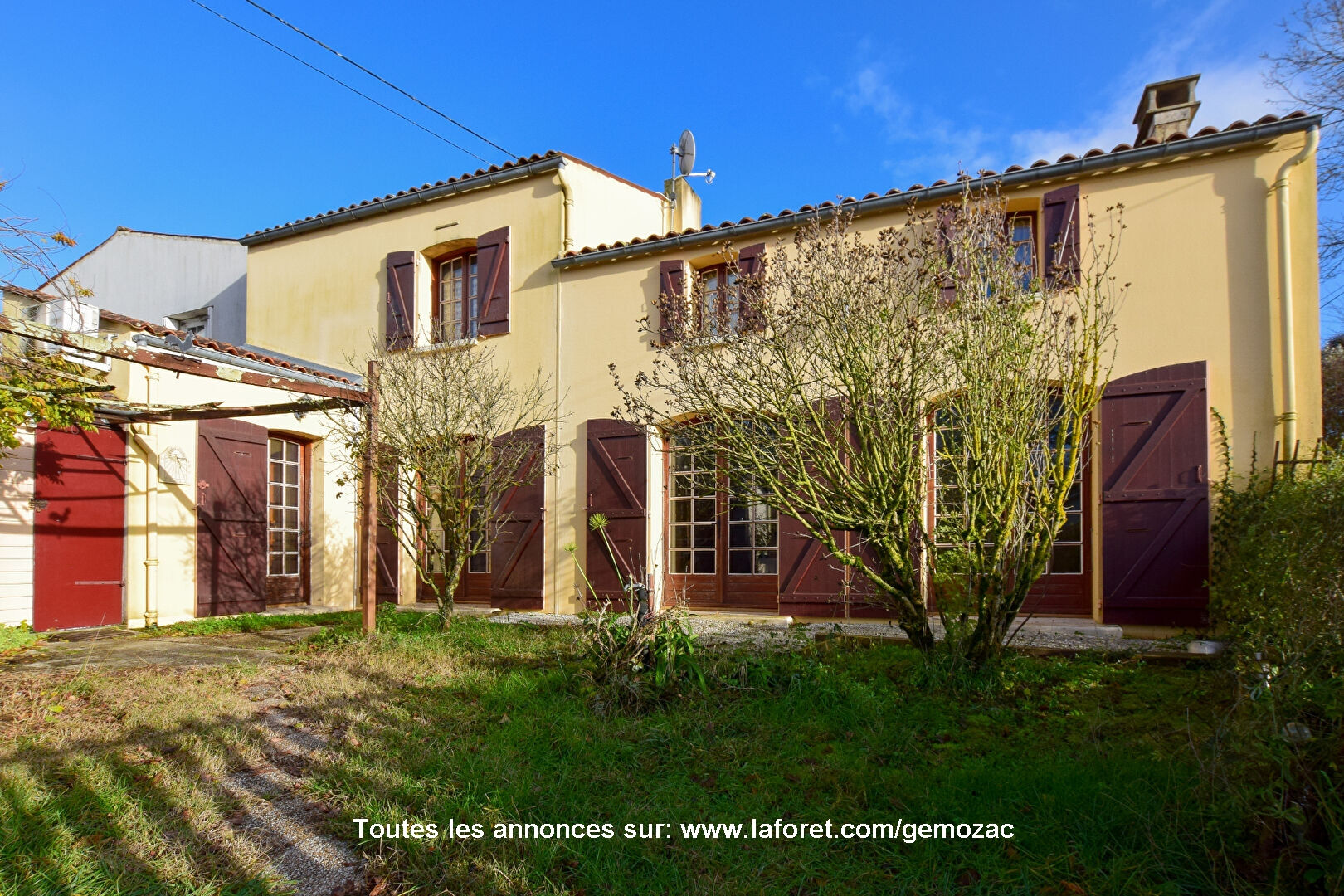 Achat maison Gémozac 3 pièce(s) 105 m² 154 900 € ⇔ Laforêt Immobilier