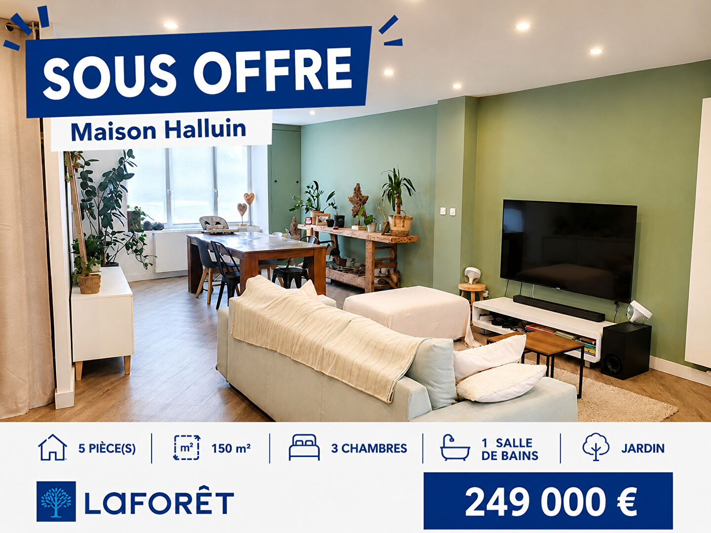 Maison à vendre, 150m², HALLUIN