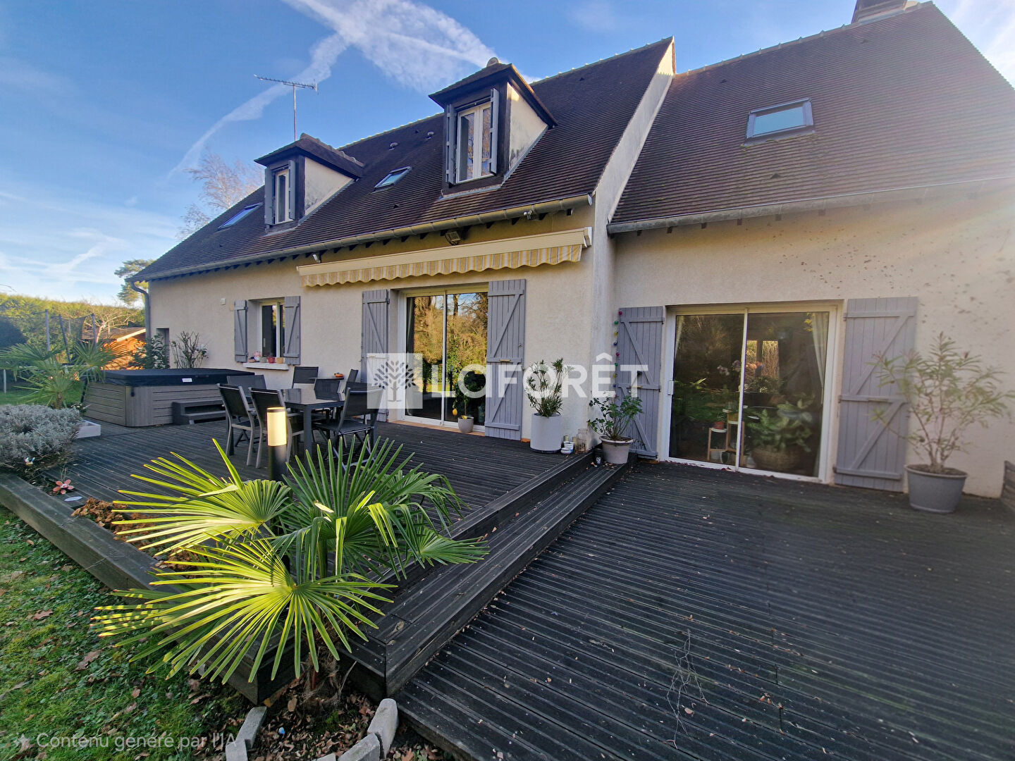 Maison à vendre, 193m², ARBONNE LA FORET