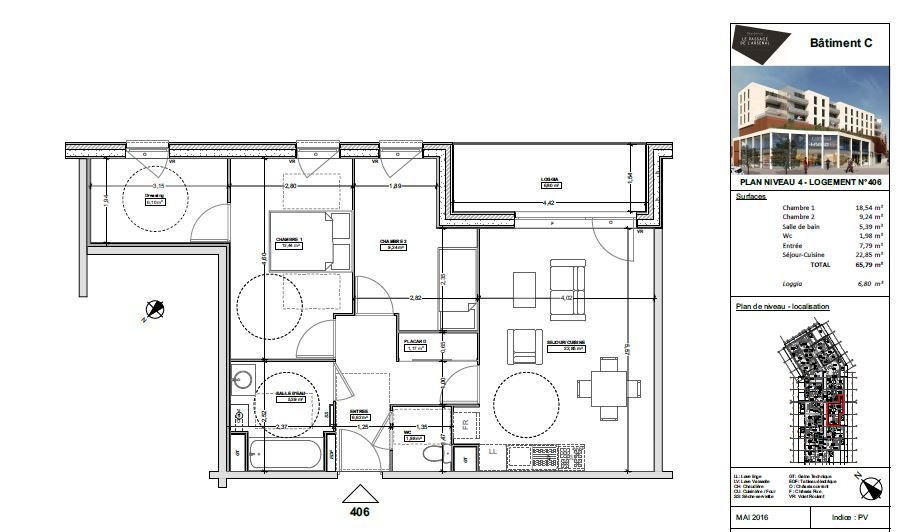 Maison à louer, 66m², Valenciennes